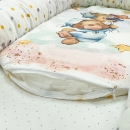 Protectie somn – Baby Nest patut bebe Ursulet albastru